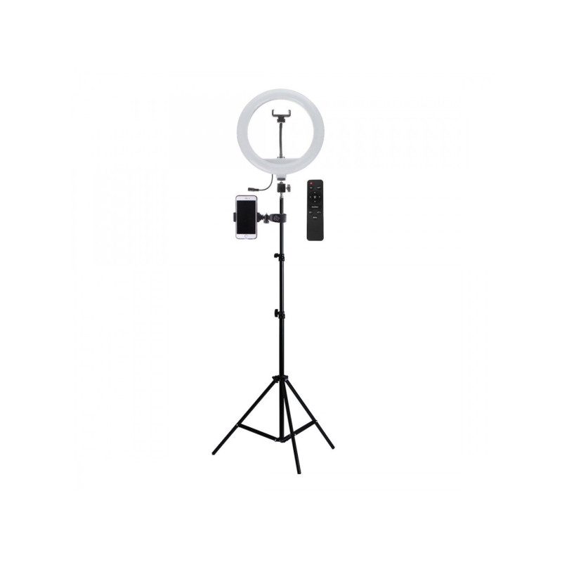 Кільцева LED лампа Ring Light 30 см + штатив, кріплення для телефону (JY-300)