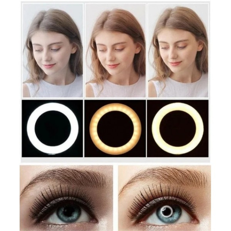 Кільцева LED лампа Ring Light 33 см + штатив та кріплення для телефону (LC-330)