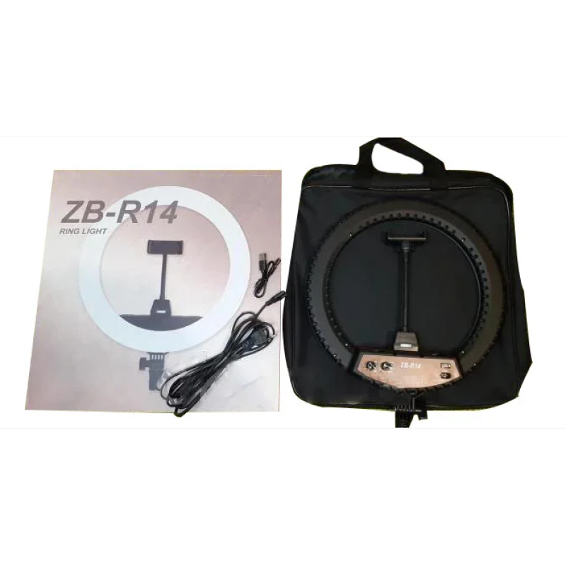 Кільцева LED лампа Ring Light 35 см + Штатив 2м. (ZB-R14) набір блогера