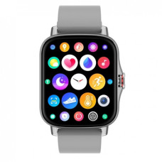 Наручний смарт-годинник Lemfo FM 08 Grey| розумний годинник з вимірюванням тиску