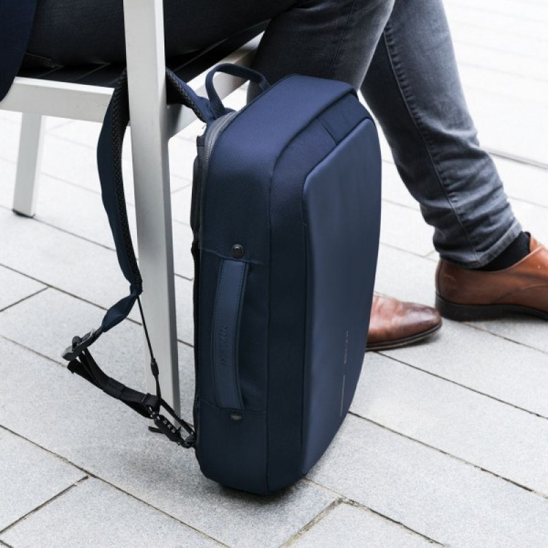Рюкзак-портфель для ноутбука Bobby Bizz Navy (P705.575) с защитой от краж
