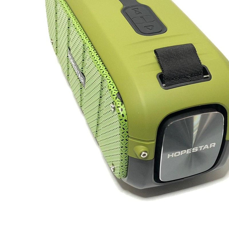 Портативна блютуз колонка HOPESTAR A20 Акустична bluetooth система (Зелена)