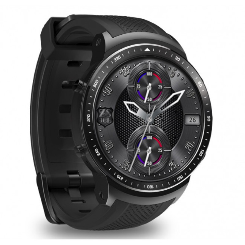 Сталевий смарт-годинник Zeblaze Thor PRO з модулем GPS та WI-FI