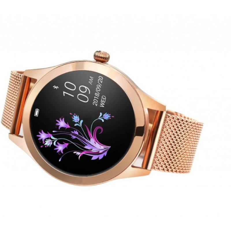 Стильний смарт-годинник KingWear KW10 із виміром пульсу та тиску