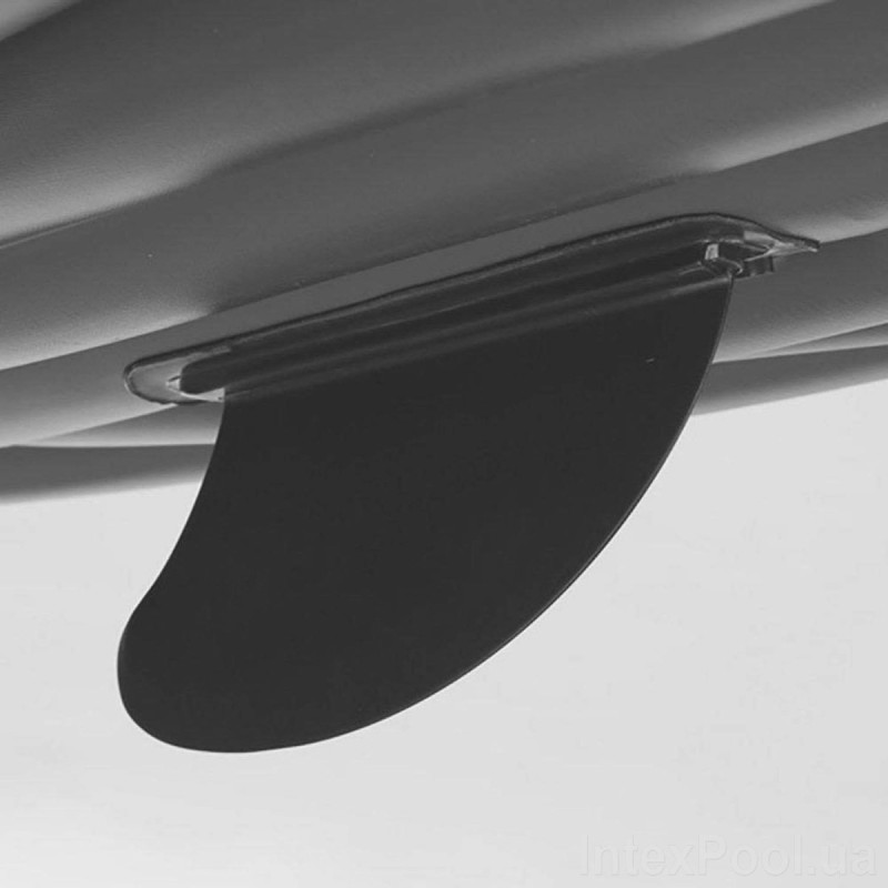 Двомісна надувна байдарка (каяк) Intex 68306 Challenger K2 з веслами та насосом 351 х 76 х 38 см