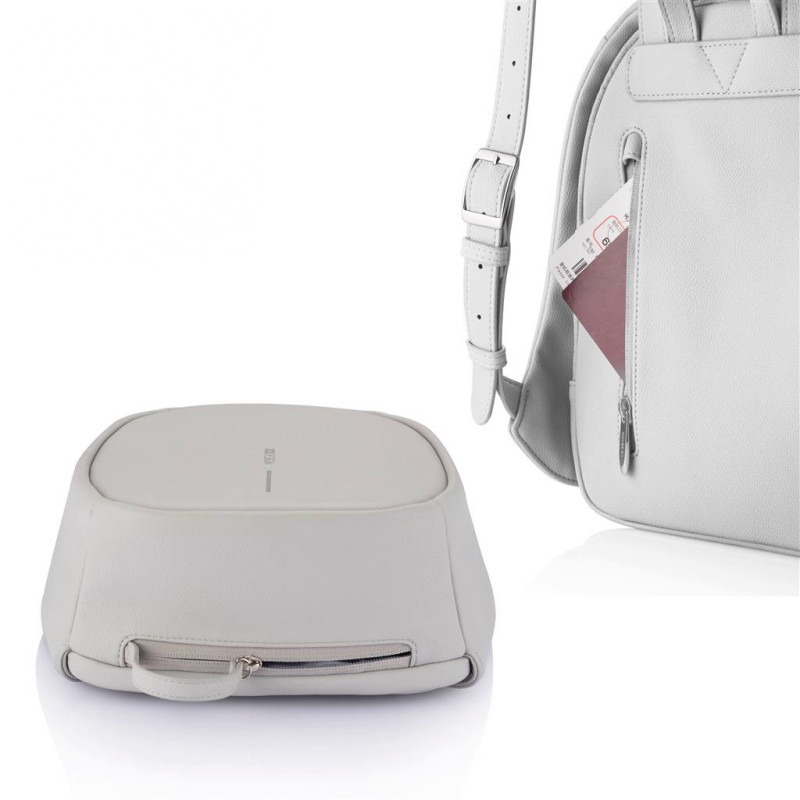 Стильний рюкзак антизлодій Xd Design Bobby Elle світло-сірий (P705.220)