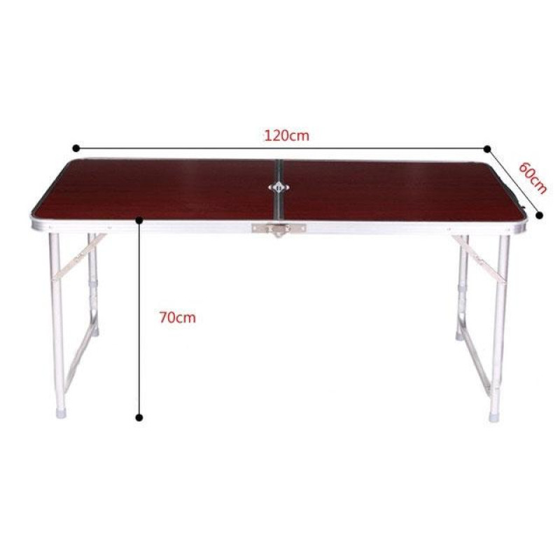 Розкладний стіл для пікніка з 4 стільцями FT-2107 (помаранчевий)