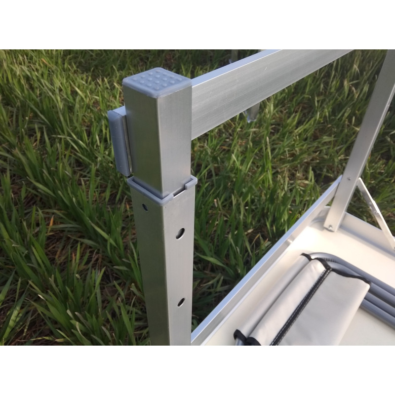 Посилений стіл для розкладної пікніка з 4 стільцями Easy Camping (помаранчевий)