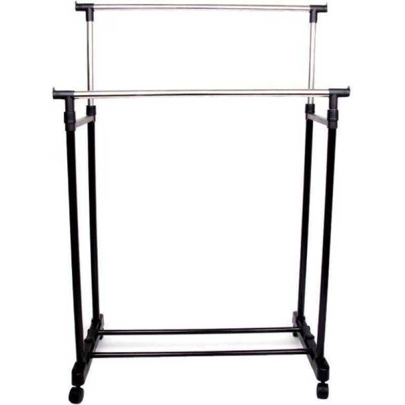 Телескопічна вішалка-стійка для одягу Double-Pole Casual Hanger (339 LR)