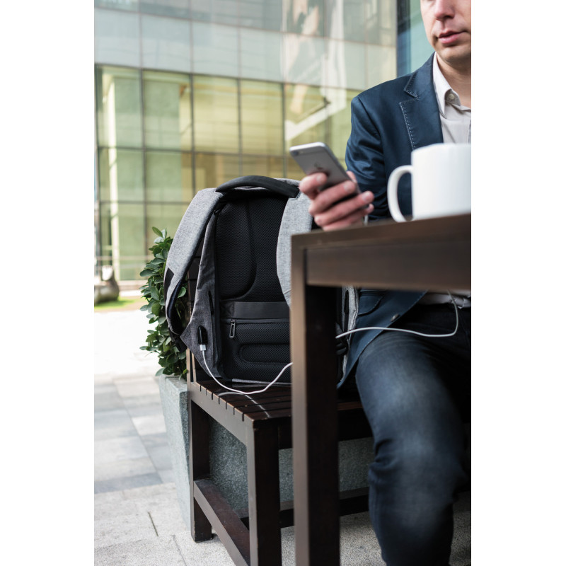 Рюкзак для ноутбука XD Bobby Anti-Theft 15.6" Grey (P705.542)