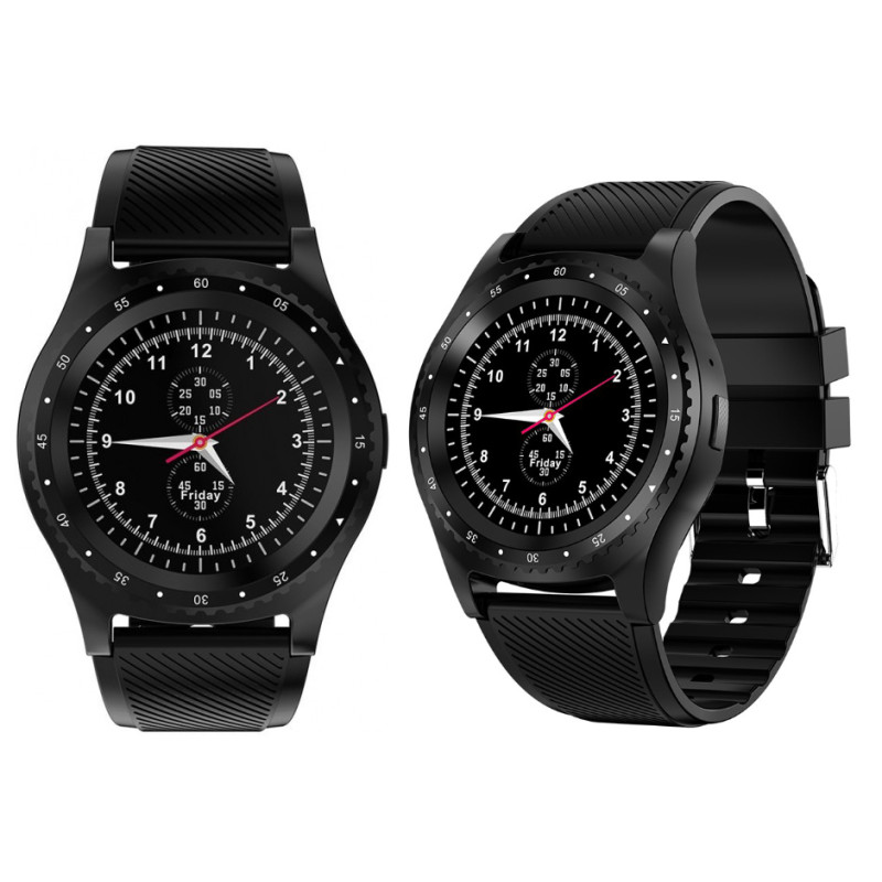 Наручний смарт-годинник UWatch L9 | розумний годинник (Black)