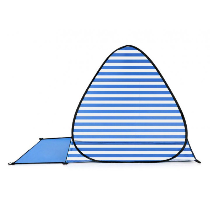 Намет пляжний автоматичний Stripe 150х165х110 см блакитний