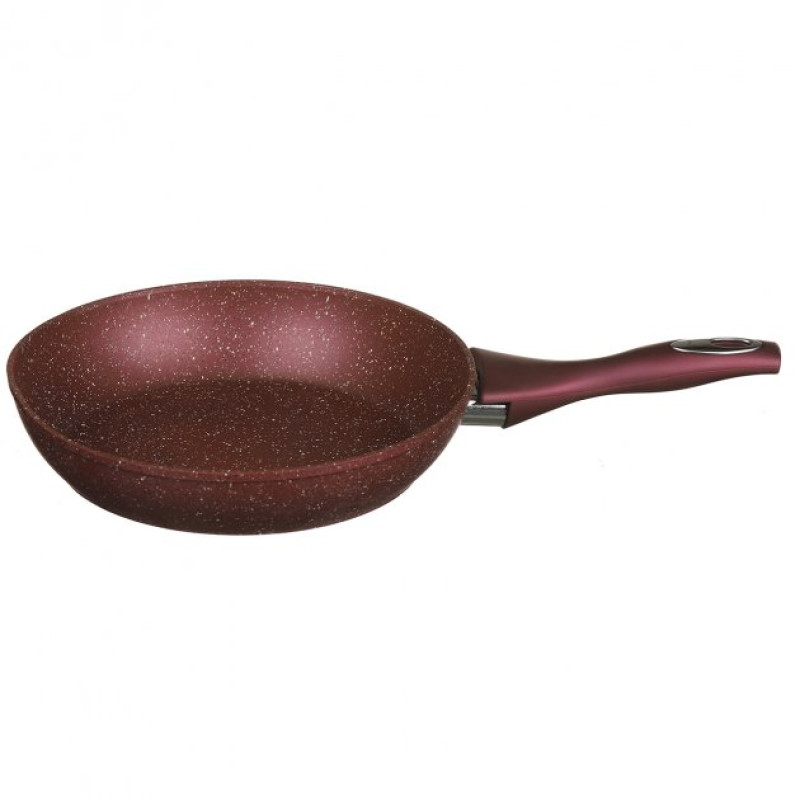 Набір литих сковорідок з індукційним дном та гранітним покриттям Stone 2 предмета діаметр 24см та 28см Besser 10330