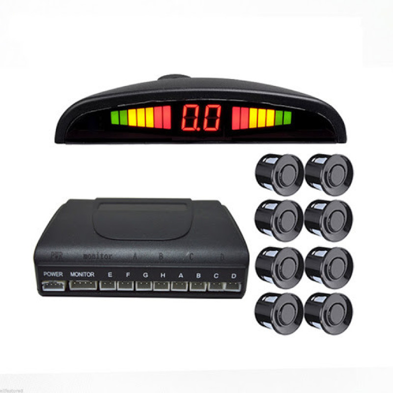 Парктронік на 8 датчиків з дисплеєм Assistant Parking Sensor (A0055) паркувальний радар
