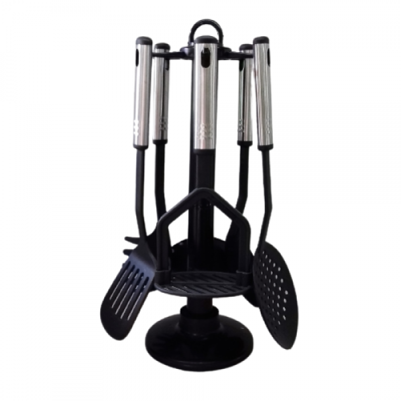 Набір кухонного приладдя на підставці Edenberg EB-3606 Кухонний набір 7 предметів