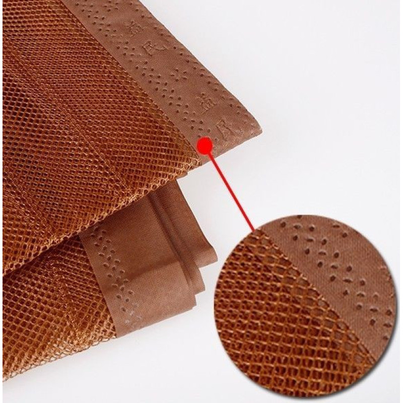 Розсувна антимоскітна штора на двері Magic Mesh москітна сітка на магнітах коричнева Розсувна антимоскітна штора на двері Magic Mesh москітна сітка на магнітах коричнева