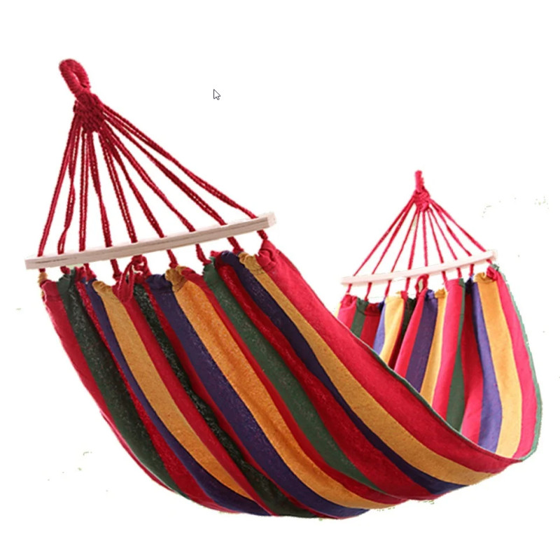 Гамак тканинний підвісний з поперечиною 150x200 см (мексиканський)