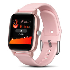 Розумний смарт-годинник з вимірюванням тиску і температури тіла Colmi T98 унісекс (Rosegold)