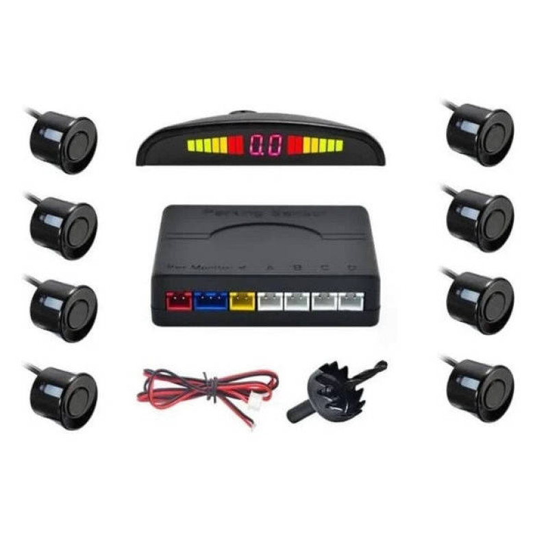 Парктронік на 8 датчиків з дисплеєм Assistant Parking Sensor (A0055) паркувальний радар