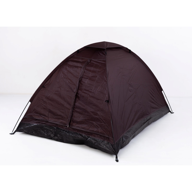 Туристичний намет Autocamp двомісний для кемпінгу 210х120х95 (Brown)