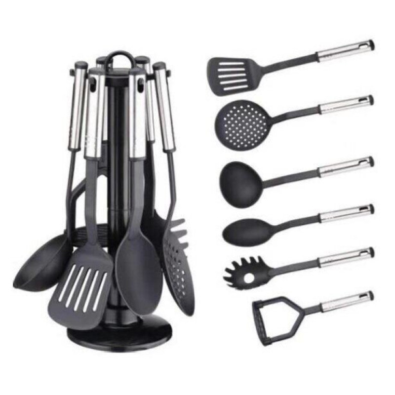 Набір кухонного приладдя на підставці Edenberg EB-3606 Кухонний набір 7 предметів