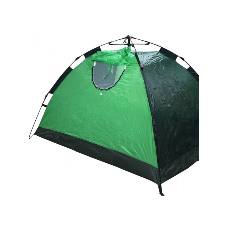 Автоматическая палатка Autocamp 2 местная туристическая для кемпинга с каркасом (Зеленая)