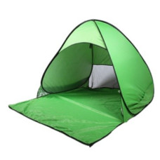 Намет пляжний з автоматичним розкладанням Stripe 150*110 см салатовий