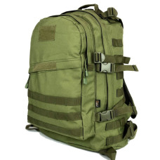 Рюкзак туристический походный 40 літрів  з системою MOLLE Light Hike (LH-3412) Green