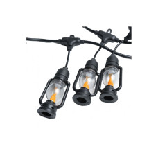 Вулична гірлянда 5м у вигляді полум'я вогню "Лампи підвісні" NC-7821