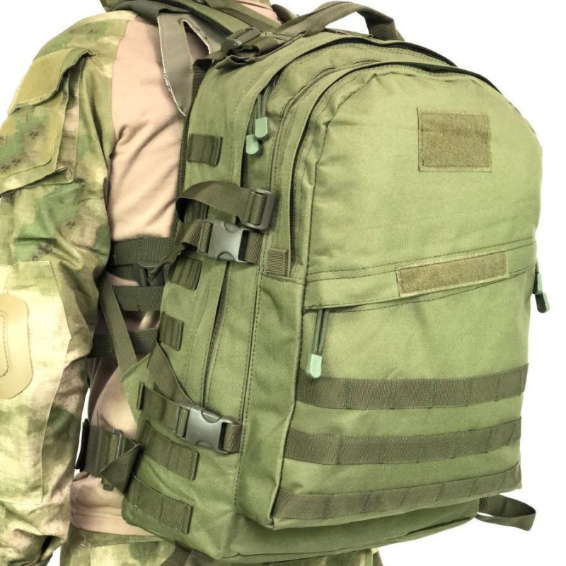 Рюкзак туристический походный 40 літрів з системою MOLLE Light Hike (LH-3412) Green Рюкзак туристический походный 40 літрів з системою MOLLE Light Hike (LH-3412) Green