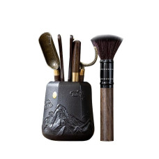 Набір інструментів для чайної церемонії з 5 предметів для пуеру Puer Set (PS-5541) Black