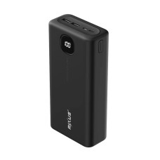 Повербанк Power Bank 40000mAh 2xUSB 1xType-C с быстрой зарядкой 22.5W и LED-экраном Rixus RXPB40 Black