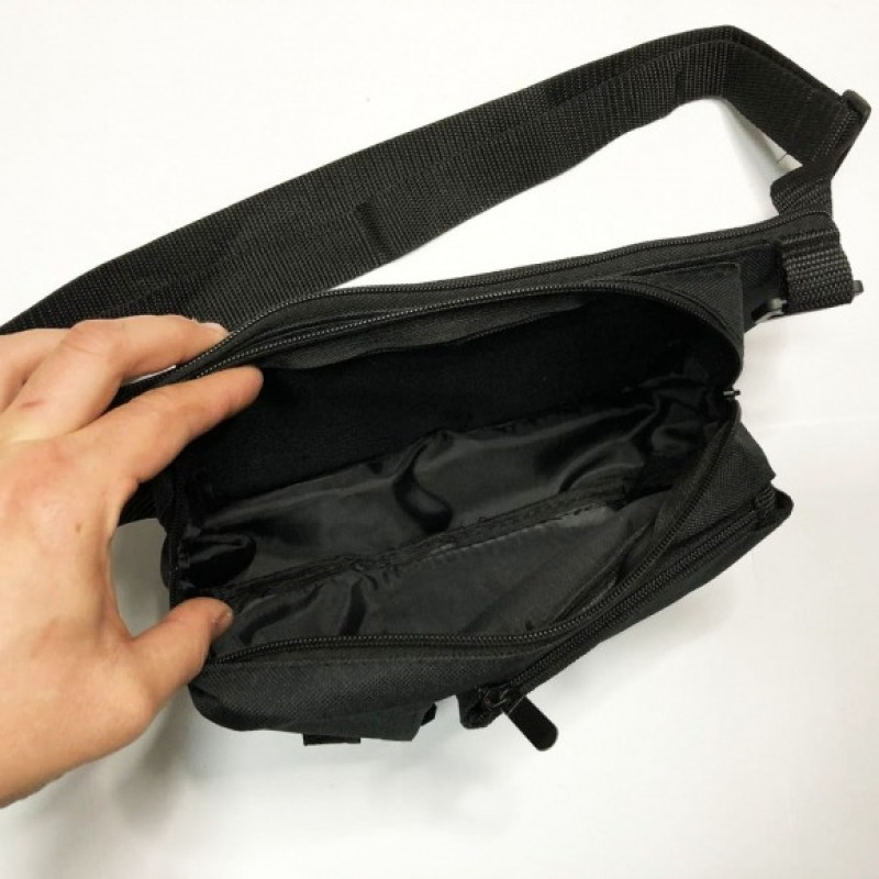 Cумка-бананка через плече Barco-Bag SN-8612 Black