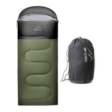 Спальный мешок 210x75см 1,2кг водонепроницаемый для туризма Outdoor-Huck OH-1299 Green