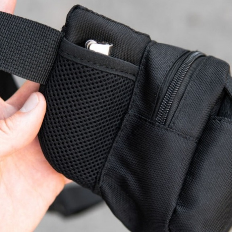 Cумка-бананка через плече Barco-Bag SN-8612 Black