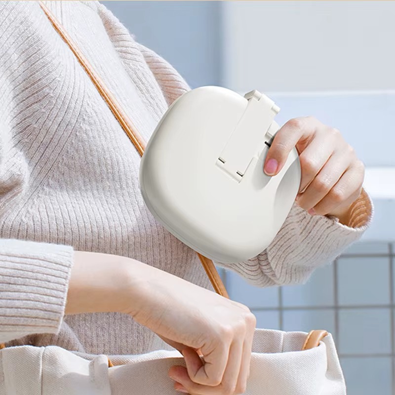 Дзеркало для макіяжу з LED-підсвіткою розкладне з сенсорним управлінням Beauty Mirror BM-7844 White