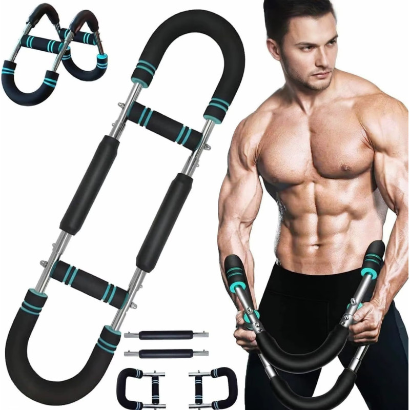 Тренажер для рук для домашнього використання Еспандер для грудей ARM TWIST AT-7612 Black