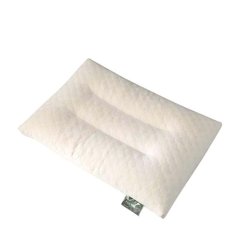 Ортопедична подушка  з ефектом пам'яті для підтримки хребта 50x30см Memory Pillow MP-6514 White