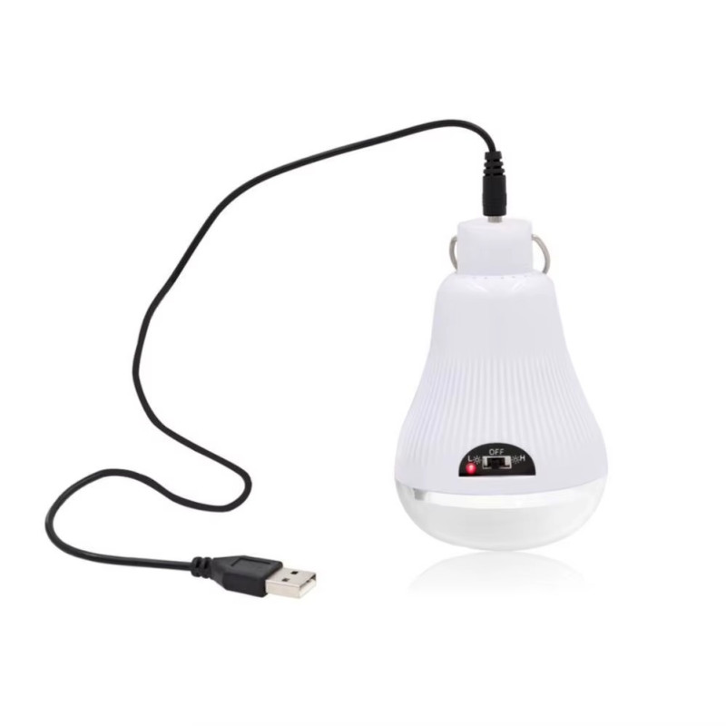 Акумуляторна кемпінгова LED лампа 10Вт 300лм на сонячній батареї 1800мАг з гачком CL-508 White Акумуляторна кемпінгова LED лампа 10Вт 300лм на сонячній батареї 1800мАг з гачком CL-508 White