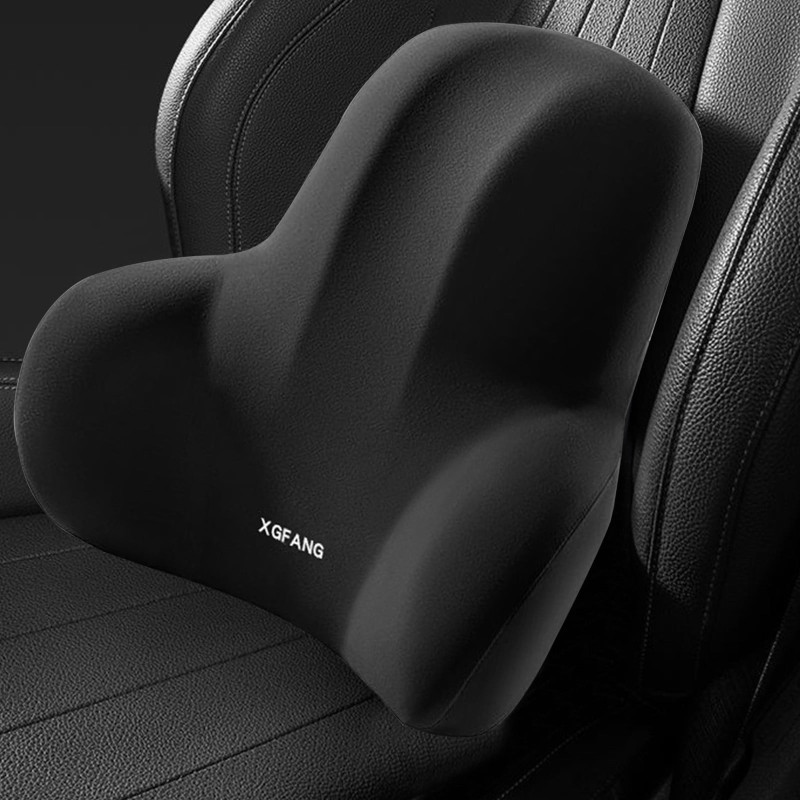 Универсальная поясничная ортопедическая подушка на сиденье для спины с эффектом памяти Memory Pillow MP-5612 Black