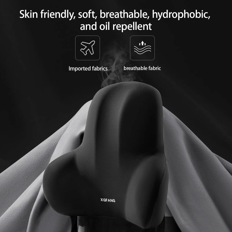 Универсальная поясничная ортопедическая подушка на сиденье для спины с эффектом памяти Memory Pillow MP-5612 Black