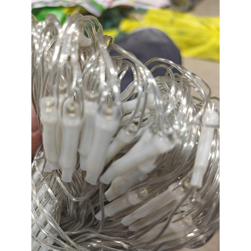 Вуличні садові ліхтарі 200 LED на сонячній батареї у вигляді Феєрверку із 2х штук NC-7820