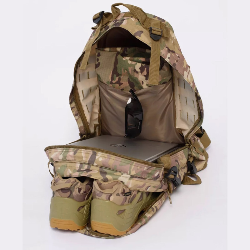 Рюкзак туристический походный 40 літрів  з системою MOLLE Light Hike (LH-3414) Multicam