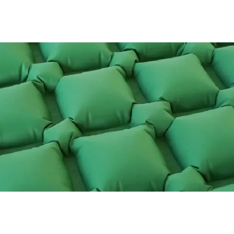 Надувний водонепроникний матрац каремат 190х58х5см для кемпінгу і туризму EC-7865 Green