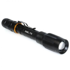 Світлодіодний ліхтарик 5 режимів роботи 1000 люмен Bailong Police BL-2804-T6 Black