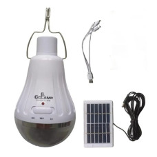 LED ліхтар із сонячною панеллю 6В CcLamp CL-028MAX Білий