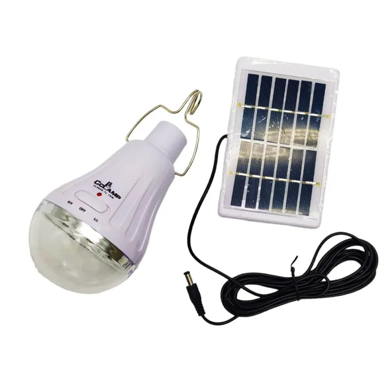 LED ліхтар із сонячною панеллю 6В CcLamp CL-028MAX Білий