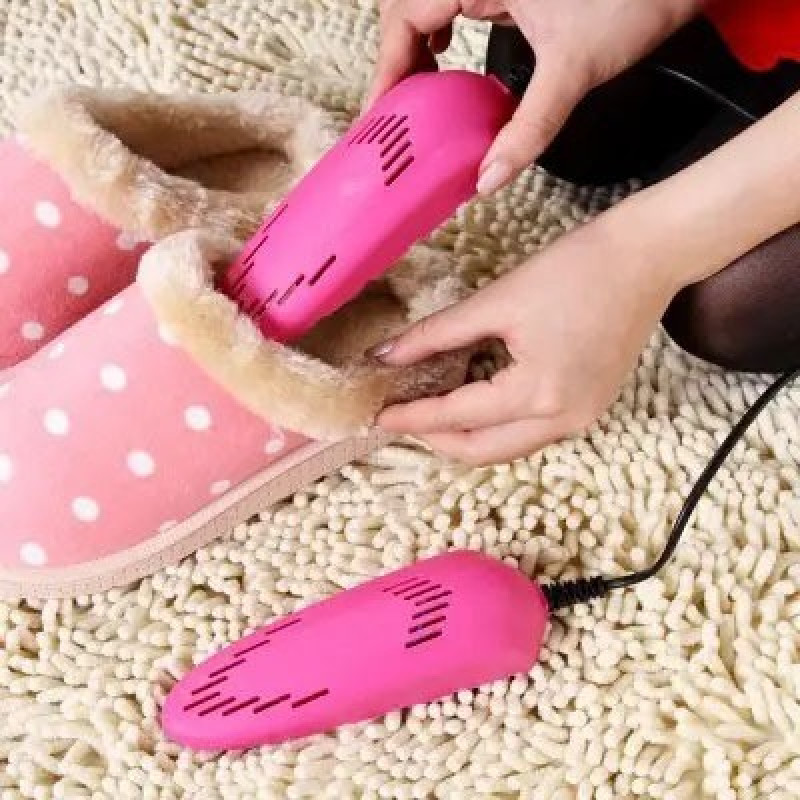 Електрична сушарка для взуття подвійна терморегулятор SHOES DRYER Pink Електрична сушарка для взуття подвійна терморегулятор SHOES DRYER Pink