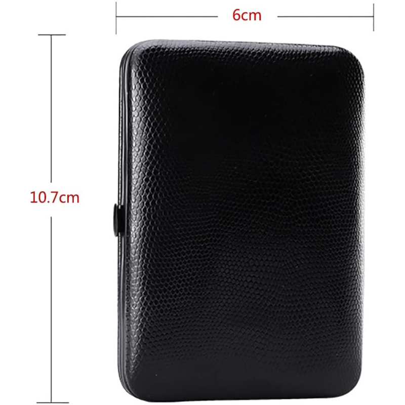 Професійний манікюрний педикюрний набір з нержавіючої сталі у футлярі (10 предметів)