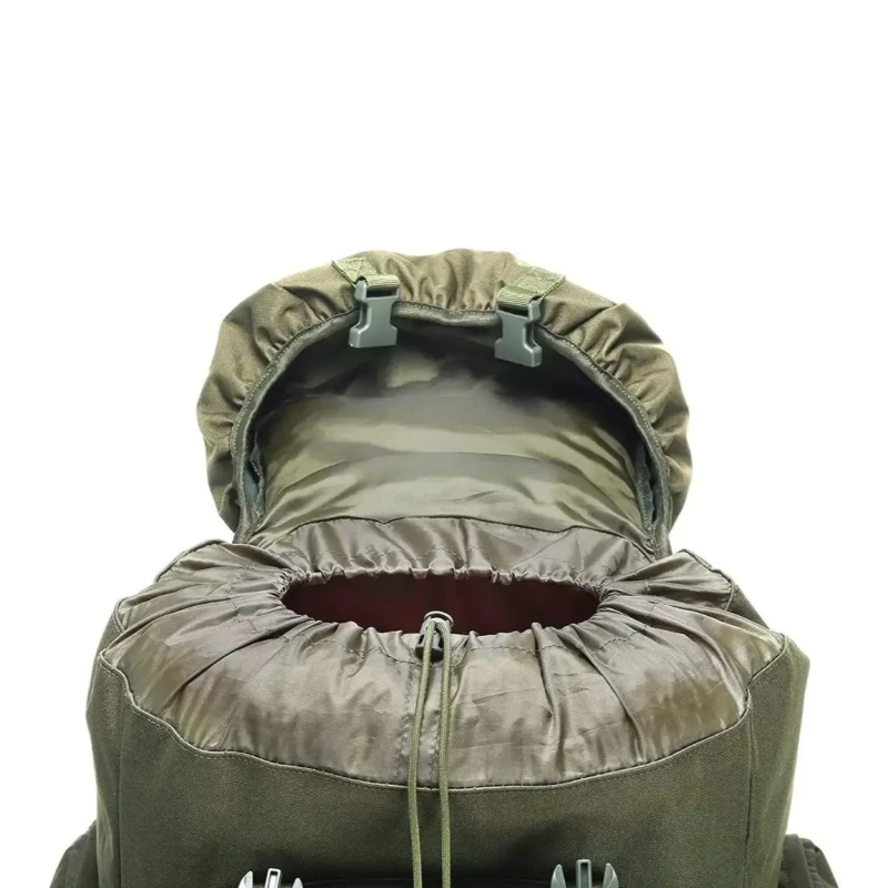 Водонепроникний туристичний рюкзак 80л з кріпленням MOLLE матеріал Oxford 1200D 80х39х22см Tacal-A4 Camouflage